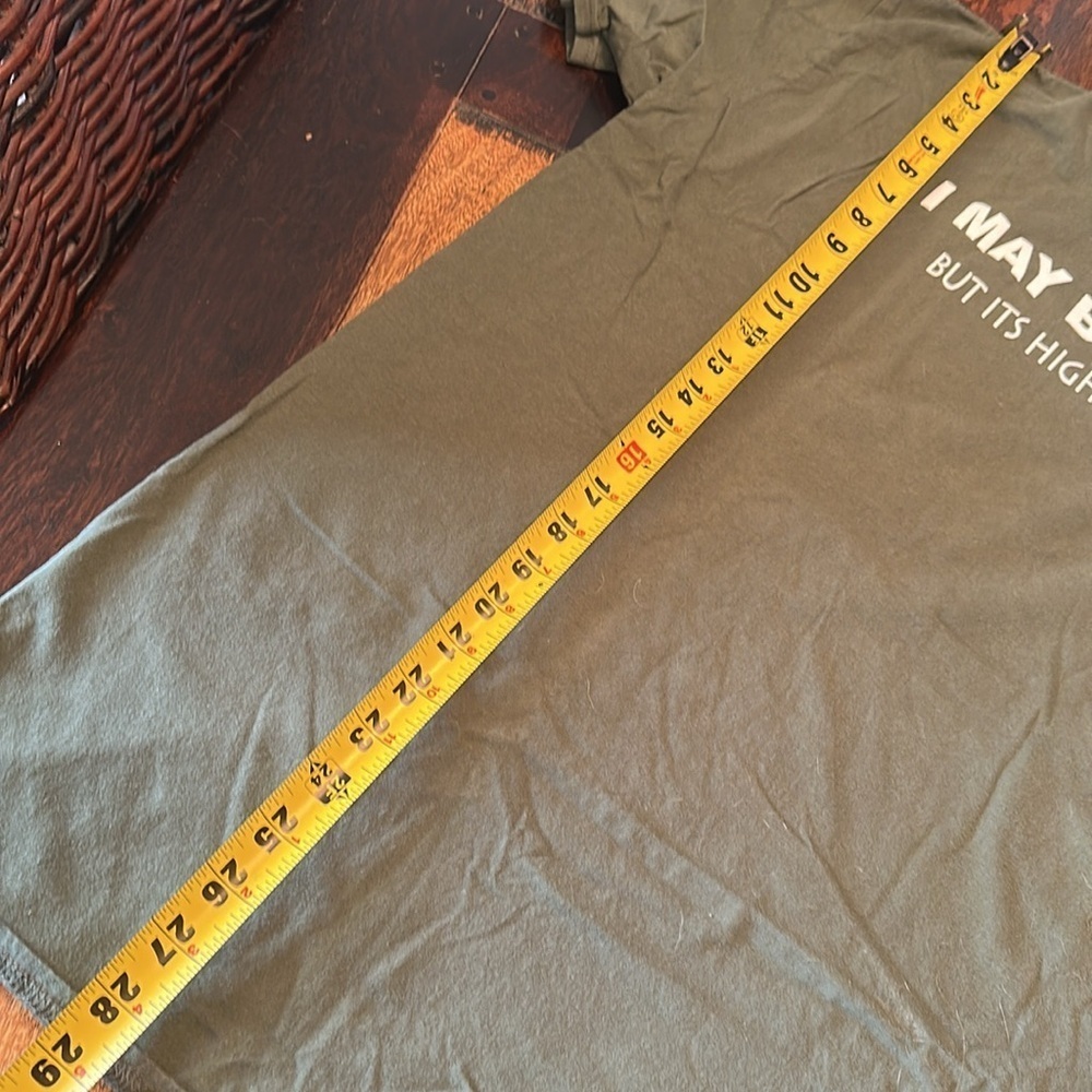 Slogan men’s T shirt size 2XL - Picture 3 of 7